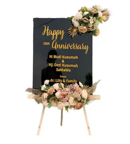 Papan Bunga Akrilik Kudukeras