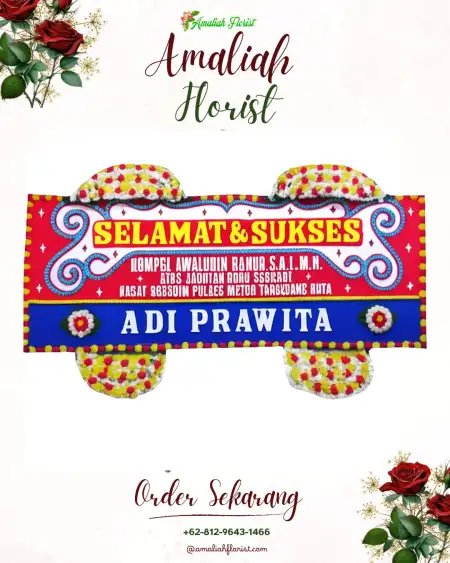 Papan Bunga Ucapan Selamat Kudukeras